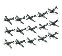 AhfuLife VJ Day Spitfire Bunting for 80th Anniversary 2025 Decorations, 24Pcs 15th August VJ Day Spitfire Bunting Party Decor - Not Need DIY VJ Day Banner for Union Jack 80 Years Victory