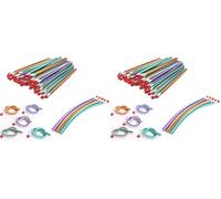 AHG 30 Pcs Soft Flexible Bendy Pencils Magic Bend Kids Children School Fun Equipmen (Pack of 2)