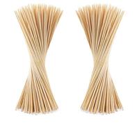 AHG 900PCS Bamboo Skewers 30cm - Extra Long Wooden BBQ Sticks for Grilling, Kebabs, Chicken, Fruit, Appetizers, Parties & Catering - Natural Food-Grade Bamboo Skewers for Cooking & Serving