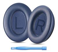 AHG Accessory House Global qc Replacement Ear Pads Cushions Compatible with Bose QuietComfort 35 II / QC35, QCSE, QCSC and QC45 wireless Headphones (Midnight Blue) - Premium Material | Extra Thick