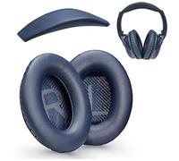 AHG Accessory House Global QC35 / QC35 ii earpads and QC35 Headband / QC35 ii Headband V3 pad Cushion Compatible with Bose QuietComfort 35 and QuietComfort 35 ii Headphones (Midnight Blue)
