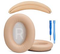 AHG Accessory House Global SoundLink AE2 Ear Pads and SoundLink AE2 Headband Cushion Compatible with Bose SoundLink Around-Ear 2 (AE2) Headphones (Beige). Seamless DIY Fit | Extra thick | 3D Printed