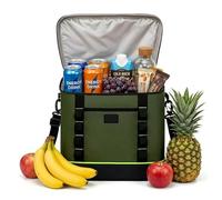 AHG Insulated Lunch Bag 28L Cooler with Shoulder Strap - Large Leakproof Thermal Lunch Box for Adults Men Women - Reusable Cool Bag for Work, School, Gym, Picnic, Camping, Travel & Food Delivery