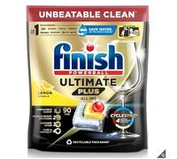 AHG Investment Finish Ultimate Plus All in One Lemon Sparkle, 90 Pack