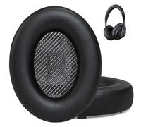 AHG nc 700 replacement earpads cushions compatible with Bose nc700 headphones/Bose 700 noise cancelling Headphones (Black). Premium PU Leather | Extra Thickness | FlexiSoft High-Density Memory Foam