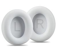 AHG Premium Replacement Space Q45 headphones Ear Pads / Q45 ear Cushions compatible with Anker Soundcore Space Q45 headphones (White). Premium Protein Leather/High-Density Foam/Extra Thick