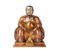 AHGFTYRDT Buddha Statue Sculpture Brass Xuanwu Emperor Ornaments Office Copper Crafts Home Decoration