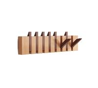 AHGFTYRDT Coat Rack Freestanding Nordic Style Solid Wood Coat Hooks, Creative Wall-mounted Entrance Hooks, Wooden Coat Racks Hall Tree