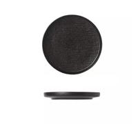 AHGFTYRDT Dinner Plates Dessert Dishes Black Quicksand Steak Dinner Plate Frosted Western Dinner Plate Ceramic Pasta Plate Light Luxury Dish Plate Home Plate Plates Dinner Ceramic Plates(A,S)