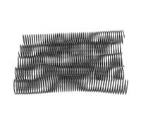 Ahgsup 18 Pack 38mm Spiral Binding Coils - 4:1 Pitch, 310-Sheet Capacity, 360° Page-Turn, Professional PVC Binding Spines for A4 & Letter-Sized Documents