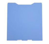 Ahgsup 3D Printer Cool Plate, Low Temp Cold Build 2 Sided Textured Sheet, 270 X 293mm Blue, No Preheat Needed, Easy Peel & Wash for Matte Glossy Prints