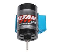 Ahgsup 550 RC Car Motor Universal Brushed Motor with Efficient Cooling System for Axial SCX10 HPI 1/8in Shaft (21T)