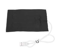 Ahgsup 5V USB Cloth Heating Pad 15.4x10cm/6x4 Inch - 5W Fast-Heating Flexible Fabric Warmer for Hand Warmers, Heated Scarves, Coasters, Pet Mats & DIY Projects
