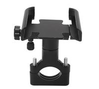 Ahgsup Bike Phone Mount for Motorcycles, Durable Aluminum Alloy Holder with 360 Degree Rotation for Phones 3.5in-6.5in, Suitable for Cycling and Scootering