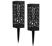 Ahgsup Cemetery Grave Vase with Hollow Design, Easy Installation