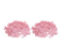 Ahgsup Decorative Shiny Exquisite Rose Gold Sequins for Wedding Decoration, Durable Plastic Assorted Shapes Glitter Sequins, DIY Crafts Supplies, 50g/Bag X 2, Indoor Decor