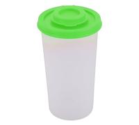 Ahgsup Large Salt and Pepper Shaker, Plastic Seasoning Dispenser for Kitchen, Outdoor Camping & Picnic, Reusable, Leak Proof, Even Hole Design
