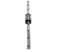 Ahgsup Linear Guide Rail with P Accuracy and Bearing Steel (500mm) | High-speed performance, resistant, , wear resistant steel, suitable for CNC applications