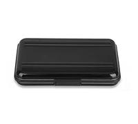 Ahgsup Memory Card Storage Box Memory Card Case Water Proof Anti Scratch Aluminum Large Capacity Compact Design with Hard Wearing Shell for Work Travel