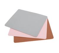 Ahgsup Sewing Machine Foot Pedal Mat Comfortable Non Slip for Easy Sewing for Most Scenes Roseate/Brown/Sky Blue 3pcs 9.1 X 7.5in