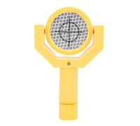 Ahgsup Total Station Reflector Surveying Prism Reflective Target Survey Prism Water Proof High Accuracy High Visibility ABS Lightweight for Building Surveying (Yellow)