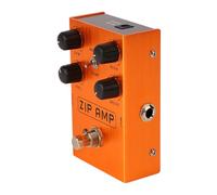 Ahgsup Vintage Style Electric Guitar Overdrive Pedal with Simple Operation and Long Service Life for Guitar and Bass Accessories Aluminum Alloy (AN 39 Orange)