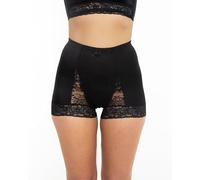 Ahh By Rhonda Shear Women's Pin Up Lace Control Panty, Black, Medium