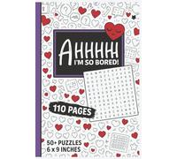 AHHHH I'm So Bored!: Fun and Challenging Word Search Puzzle Book for Boredom Relief - For Relaxation, Brain Training, and Killing Time