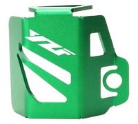 AHHQD Motorcycle CNC Rear Brake Fluid Reservoir Guard Cover Protector Oil Cup Compatible with Y&AMAHA YZF R1 R1M R6 R7 R25 R125 .D110