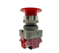AHHQD Red Mushroom AYW Series Emergency Stop Switch For Rapid Start And Of Machinery Electrical Equipment For industrial .0108