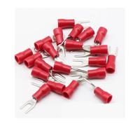 AHHQD SV1.25-3 Red Terminal Cable Wire Connector Insulated Wiring Terminals electrical Lug crimp terminal 100PCS SV1-3 SV .0220