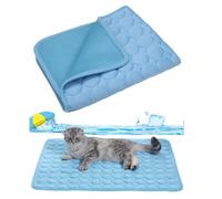 Ahhzyys Cooling Mat for Dogs Dog Mat Dog Cooling Mat Self-Cooling Bed Cooling Blanket Cooling Pad for Cats Breathable Washable Dog Cushion for Summer