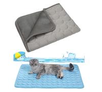 Ahhzyys Cooling Mat for Dogs Dog Mat Dog Cooling Mat Self-Cooling Bed Cooling Blanket Cooling Pad for Cats Breathable Washable Dog Cushion for Summer