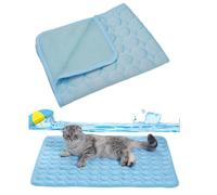 Ahhzyys Cooling Mat for Dogs Dog Mat Dog Cooling Mat Self-Cooling Bed Cooling Blanket Cooling Pad for Cats Breathable Washable Dog Cushion for Summer