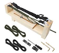 Ahier Paracord Bracelet Jig, Adjustable Length Paracord Jig Bracelet Maker, Wristband Maker Paracord Braiding Weaving DIY Craft Tool Kit