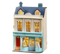 Ahilmrn Miniature Dollhouse Christmas Decorations Kit - Miniature Things for Dollhouse,Diorama Tiny House Kit,DIY Crafts Hobbies for Women/Men for Adults Home Decor(Gift Shop)