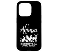 Ahimsa Vegan Kindness to All Living Beings Case for iPhone 15 Pro