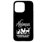 Ahimsa Vegan Kindness to All Living Beings Case for iPhone 15 Pro Max