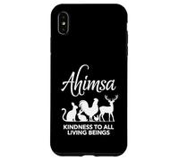 Ahimsa Vegan Kindness to All Living Beings Case for iPhone XS Max