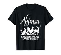 Ahimsa Vegan Kindness to All Living Beings T-Shirt