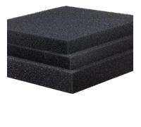 AHIOJEGX Fish Tank Filter Sponges Aquarium Accessories Biochemical Cotton Filter Practical Fish Tank Pond Foam Sponge Filter Black Multiple Size 15/25/35/50 PPI(50x50x5cm,50PPI)