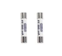Ahjyym 2X 1000V 500mA 6.3 x 32mm White Ceramic Fuse for Multimeter,1222