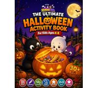 AHKADOS Wondertrail The Ultimate Halloween Activity book For Age 4-8: A Fun Educational Workbook with 30+ Activities: Mazes, Tracing, Counting, Word ... Spot the Difference and many more & More