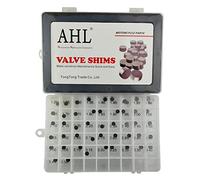 AHL 7.48mm O.D. Adjustable Valve Shim Kit for Honda CHF50 Metropolitan 2002-2006 CHF50P Metropolitan II 2002-2005(47pcs)