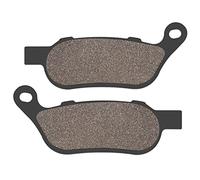 AHL Semi-metallic Rear Brake Pads FA458 for HARLEY FXDC Super Glide Custom/FXDB Street Bob/FXDF Fat Bob/FXDWG Dyna Wide Glide (Spoke wheels)/FLSTF Fat Boy 2008-2013