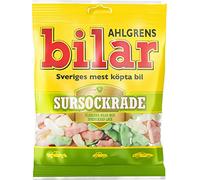 Ahlgrens Bilar Sursockrade - Sour Soft Chewy Marshmallow Cars (100g)