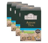 Ahmad Assam Black Loose Leaf Tea, 100g Packet (Pack of 4)