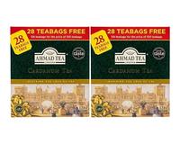 Ahmad Cardamom Black Tea Pack of 2 | (100 Tagged Teabags) - Aromatic & Warming Spiced Tea Blend - Premium Black Tea Infused with Real Cardamom - 100% Natural & Non-GMO