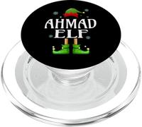AHMAD Elf Xmas Funny Men's Family Matching Christmas AHMAD PopSockets PopGrip for MagSafe
