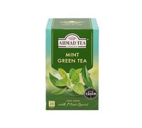 Ahmad Foiled Mint Mystique Green Tea (Pack of 6, Total 120 Teabags)